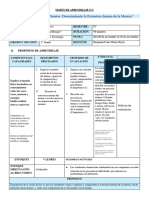 1° - Sesion de Aprendizaje - 3