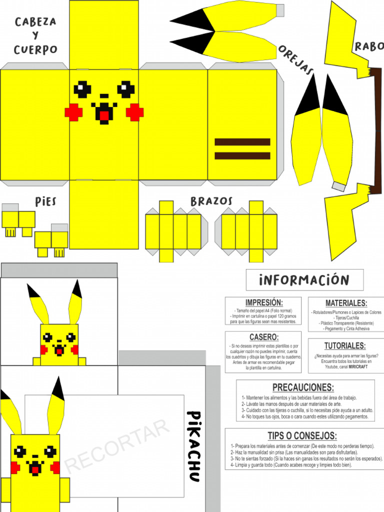 Pikachu A Color | PDF