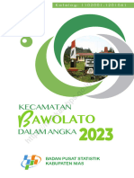 Kecamatan Bawolato Dalam Angka 2023