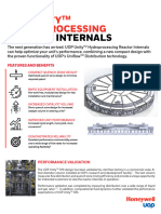 Hydroprocessing Reactor Internals (UOP Unity) Tech Sheet