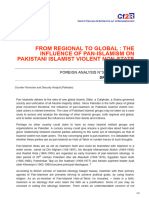 From Regional To Global The Influence of Pan-Islamism On Pakistani Islamist Violent Non-State Actors