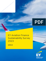 EY Aviation Finance Sustainability Survey 2023