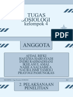 Tugas Sosiologi: Kelompok 4