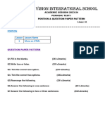 PORTION & QP FORMAT Computer IX