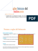 Reglas Básicas Del Balóncesto