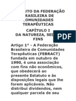 Estatuto Da Federação Brasileira de Comunidades Terapêuticas