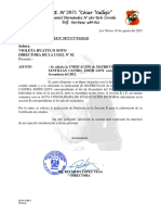 Of. #236-23 - UNIFICACION DE MATRICULA SANTILLAN CASTRO