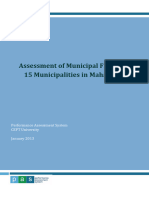 Municipal Finance Assessment - Paper