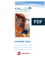 Informe Final de Tablero Arranque Motor 30hp-230v