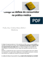 Aula 7 - Código de Defesa Do Consumidor Na Prática Médica