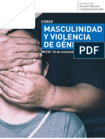 Curso de Masculinidad y Violencia de Género