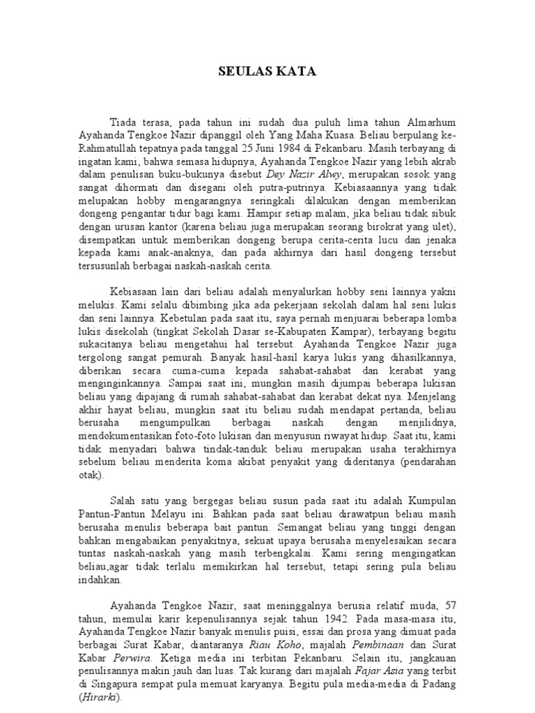 Seulas Kata | PDF | Agama & Spiritualitas | Fiksi Umum