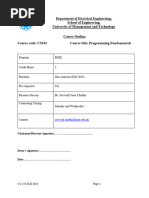 CS-143 - Programming Fundamentals - Fall - 2023