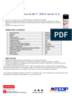 FT-Sellador Aislante Eléctrico 3M® 1602-R, Rojo