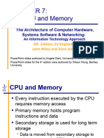 7 The CPU and Memory