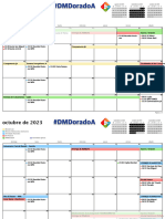 Calendario Dorado A