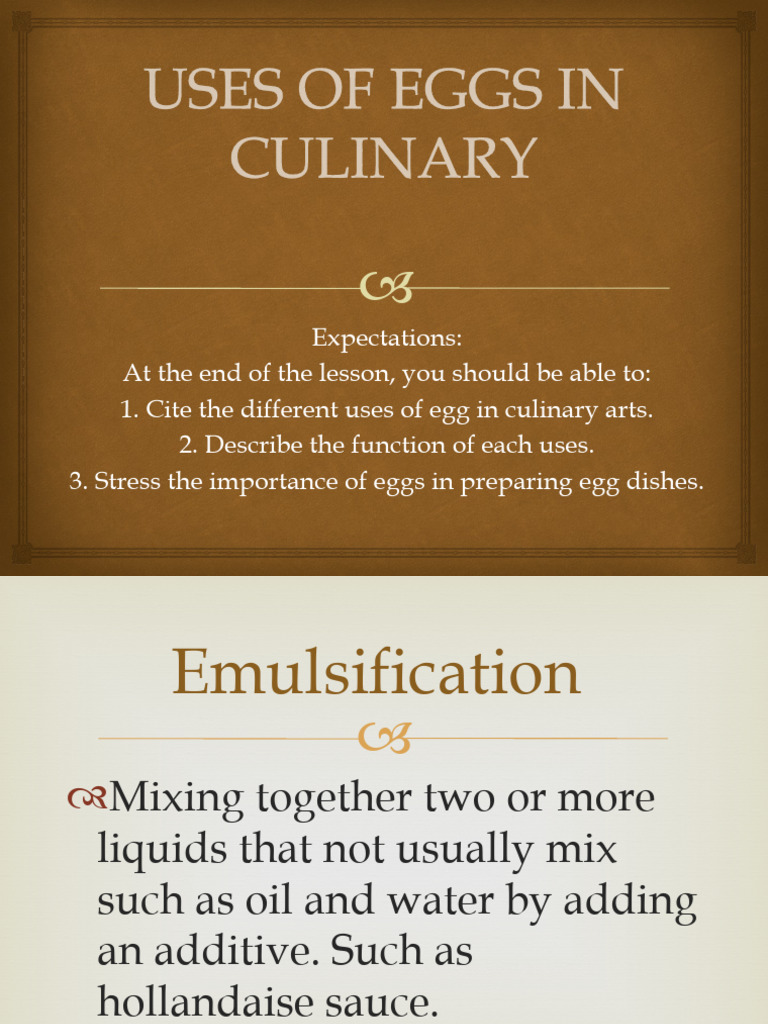 USESOFEGGSINCULINARY PDF Egg As Food Cakes