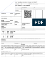 Exam Form 5 Sem Regular