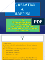 71 Ge2 Set Relation Mapping - Dr. Samir Kumar Bhandari