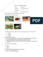 Soal Evaluasi Pembelajaran Tema 5 Ekosistem Sub Tema 1 PB 2