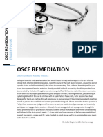 Master Copy Student - Osce Remediation Student Guide