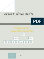 מלחמת העולם הראשונה