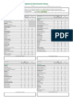 Agendas de Entrenamiento Hostess