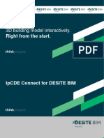 tpCDE Connect For DESITE BIM - User Manual - 2021-03-15