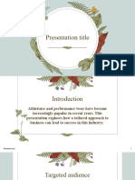 Presentation Title