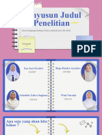 Bahasa Indonesia - Menyusun Judul Penelitian