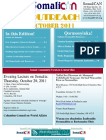 SomaliCAN Outreach Newsletter October 2011
