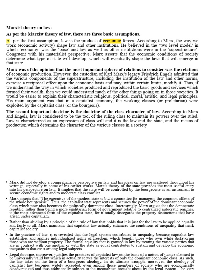 Marxist theory of law download free pdf karl marx state polity 