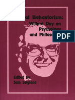 Leigland (1992) Radical Behaviorism