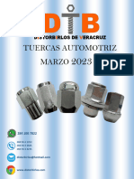 Tuercas Automotriz Marzo 2023