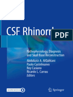 CSF Rhinorrhea 2022