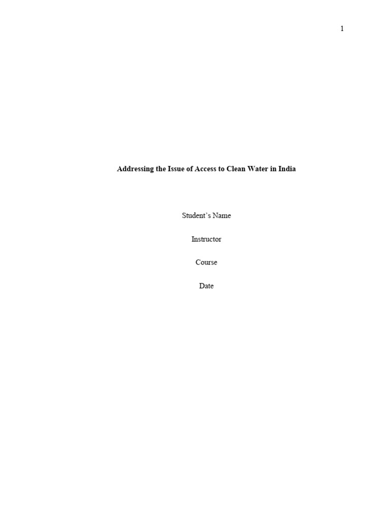 access-to-clean-water-in-india-edited-pdf-drinking-water-water