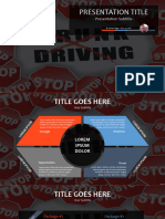 Free Stop Drunk Driving PowerPoint by SageFox v37.1114