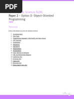 Option D Study Guide