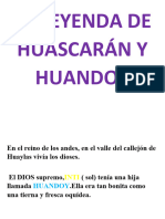 La Leyenda de Huascarán y Huandoy
