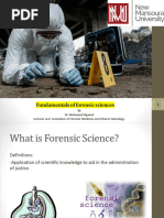 Fundamentals of Forensic Sciences