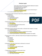 Teste Medicina Legala PDF Insemnate1