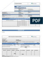 Formato de Vinculación o Actualización Prestadores