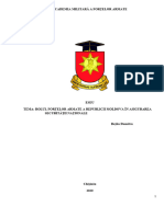 Referat Rolul F.A. in Asigurarea Securitatii Nationale