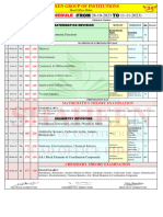 Ii Puc FTB Schedule From 28 10 2023 To 11 11 2023