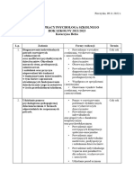 Plan Pracy - Szkoła Podstawowa - Katarzyna Bełza