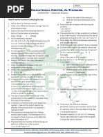 Chemical Kinetics 20-21