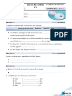 Devoir de Contrôle N°1 2009 2010 (Awatef Aloui)