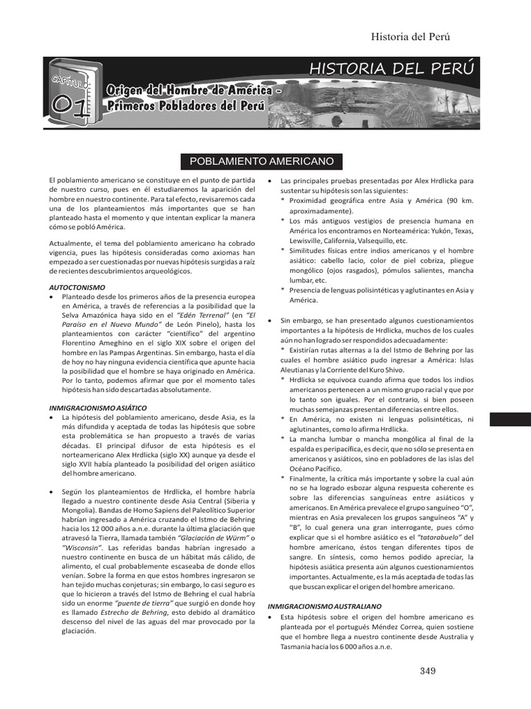 Historia Del Perú | Descargar gratis PDF | Américas | Imperio Inca