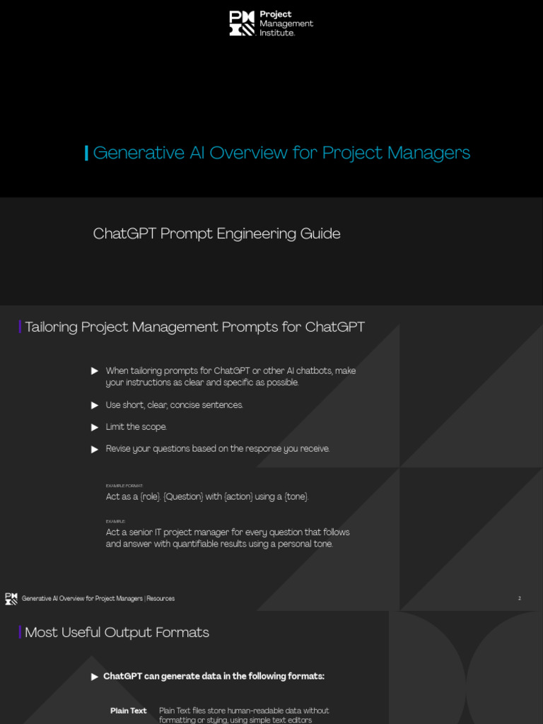ChatGPT Prompt Engineering for PMs | PDF | Comma Separated Values ...