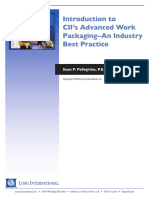 Long Intl Intro To CII Advanced Work Packaging An Industry Best Practice